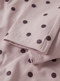 NAME IT Leggings Vivian Glitter Burnished Lilac Toadstool Dot